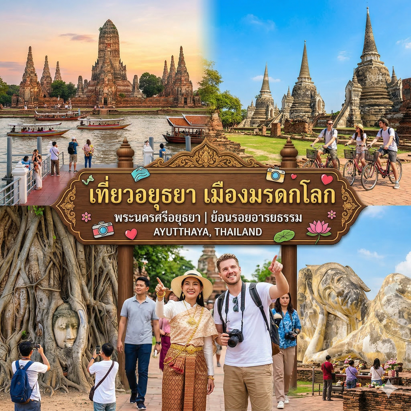 ทัวร์อยุธยา(เมืองเก่า)