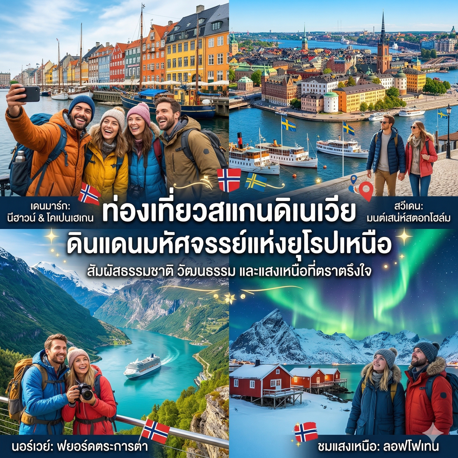 ทัวร์ยุโรปสแกนดิเนียเวีย