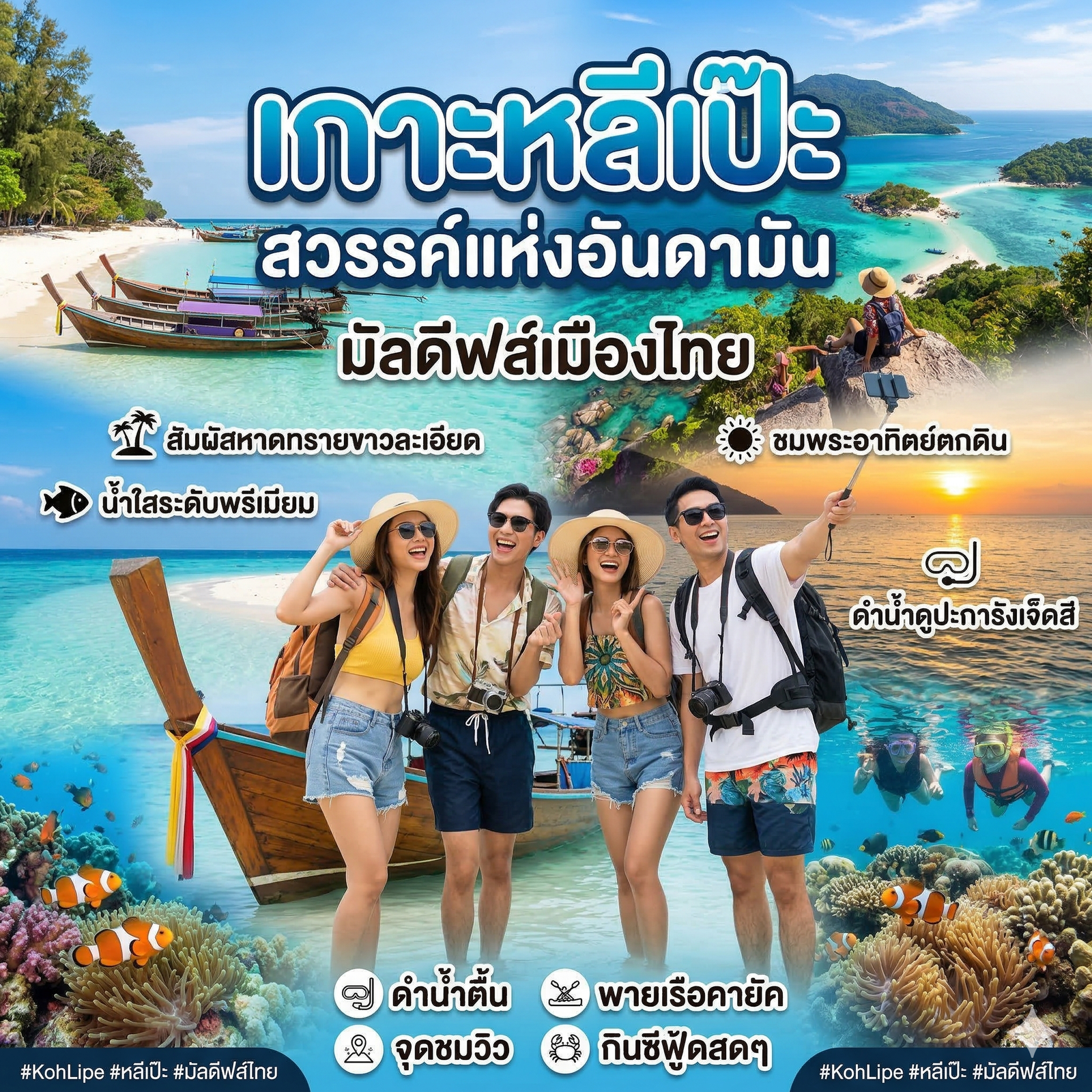 ทัวร์หลีเป๊ะ