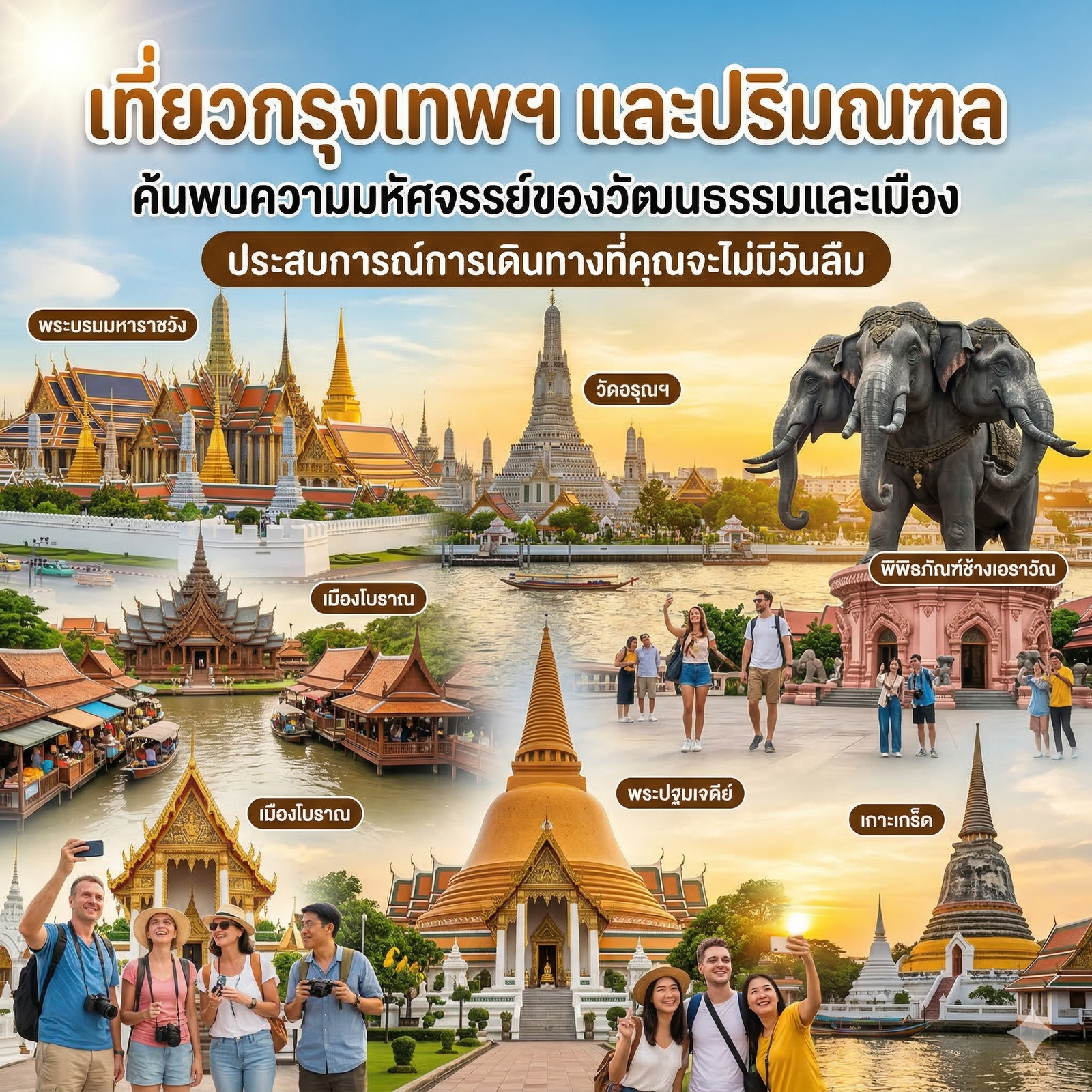 ทัวร์กรุงเทพมหานครและปริมณฑล